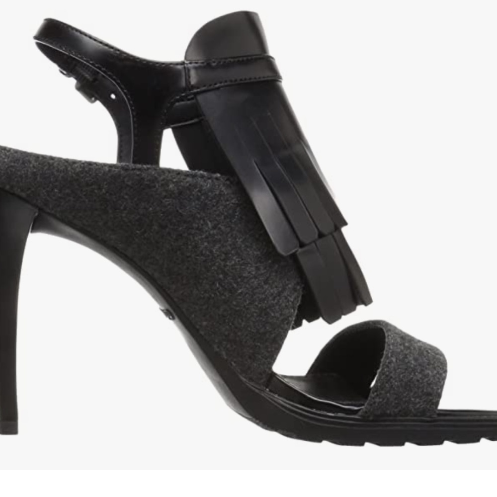 Calvin Klein Women's "Marin" Black/Gray Tuxedo Heel Size: 10M - Picture 6 of 7